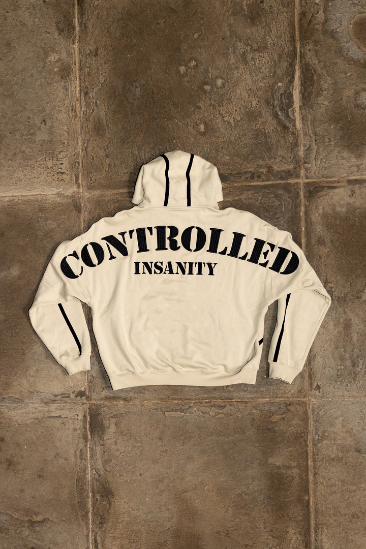 Beige Tech Hoodie