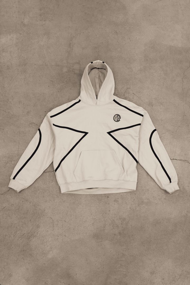 Beige Tech Hoodie