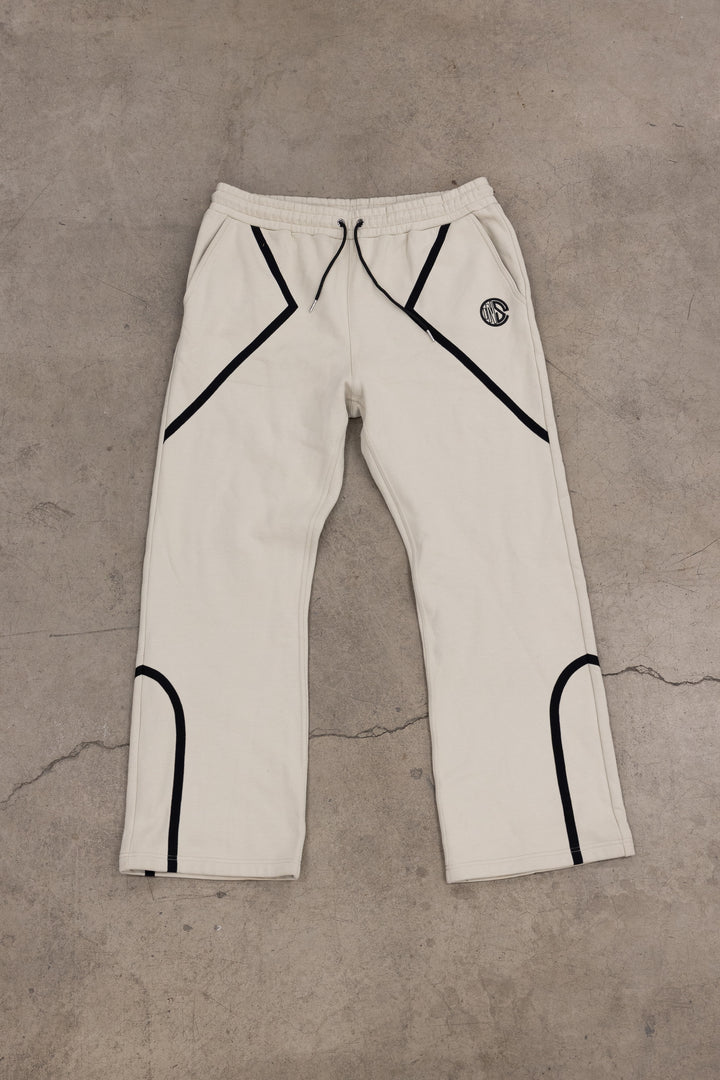 Beige Tech Pants