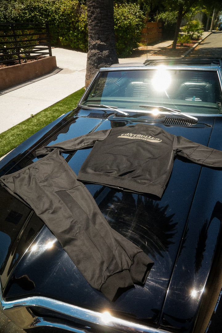 Onyx Black Track Jacket