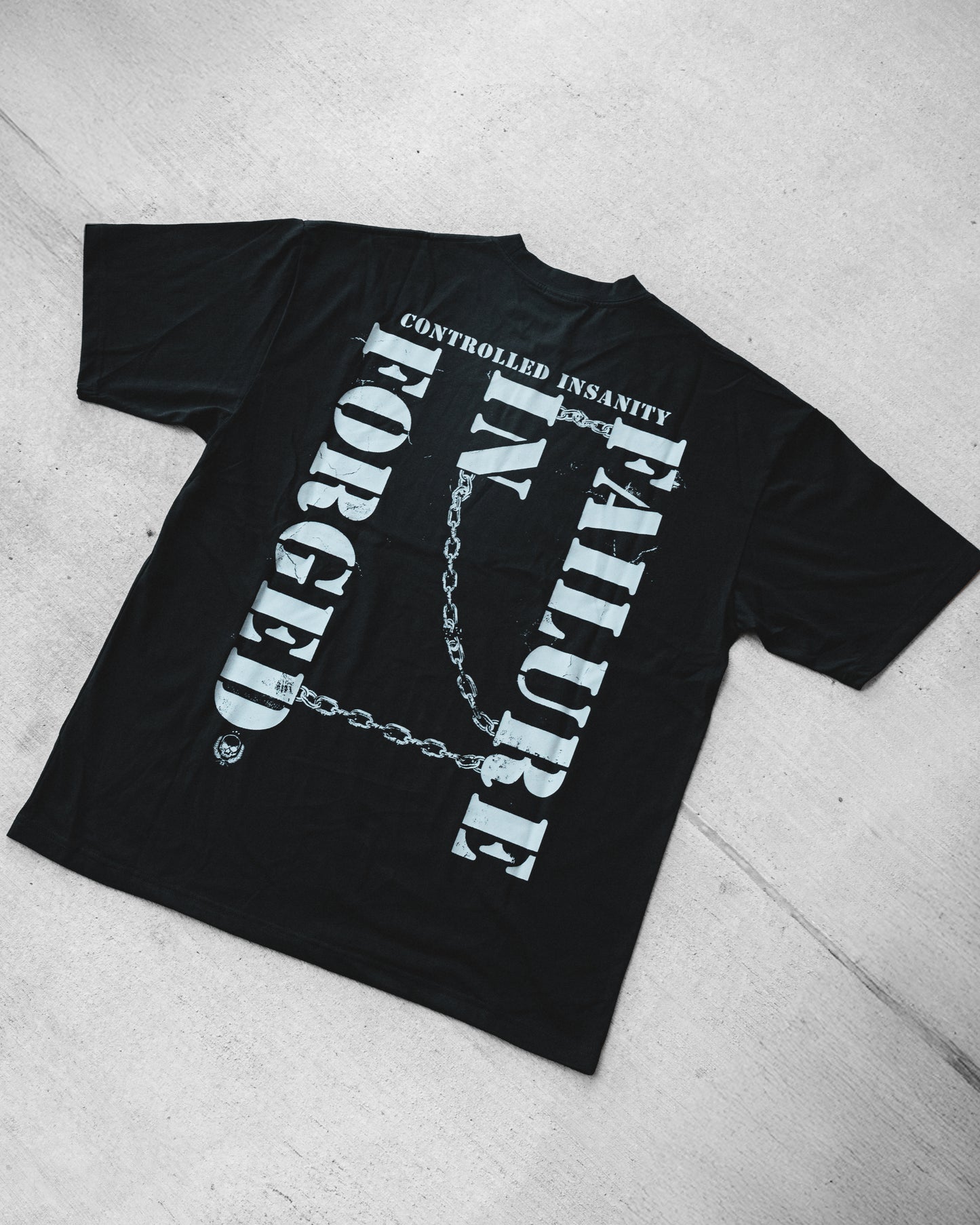Black FiF Chained Tee