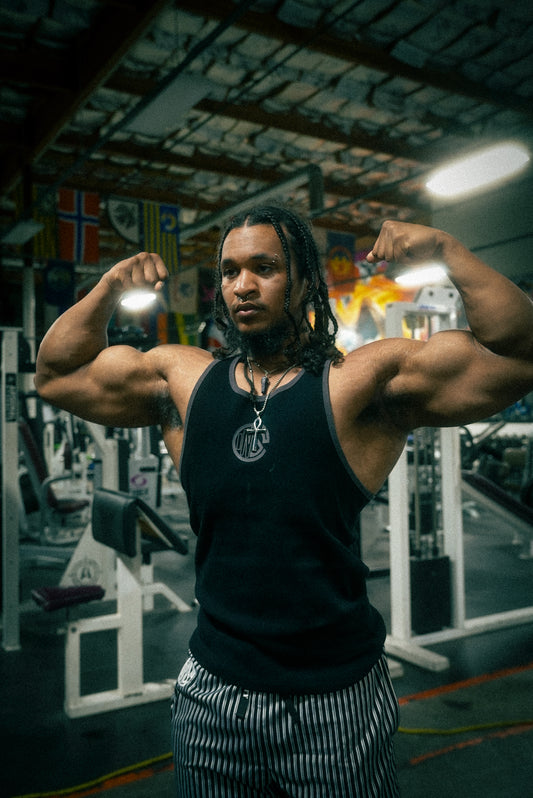 Onyx Black Double-Layered Tank