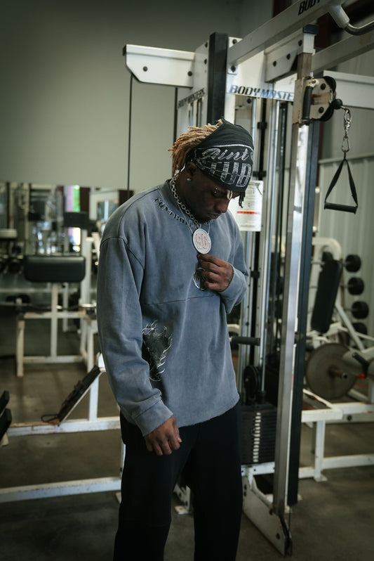 Stone Gray Phoenix Crewneck