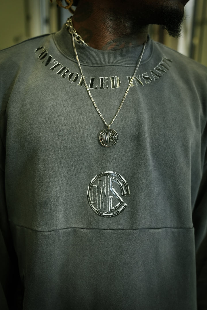 Stone Gray Phoenix Crewneck