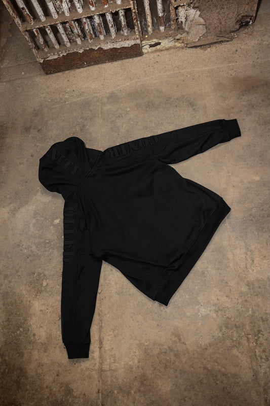 Blackout Shadow Zip Up Hoodie