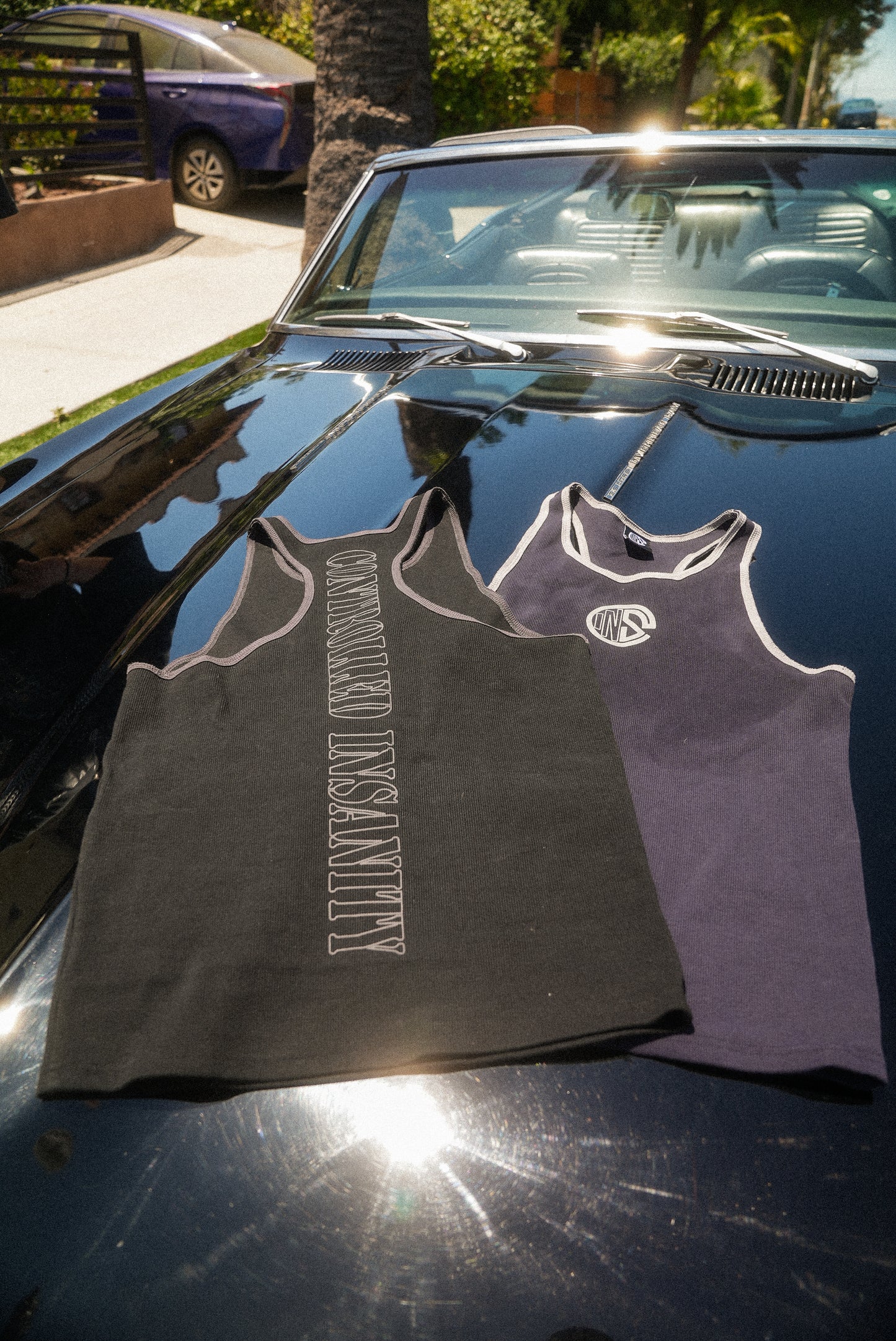 Onyx Black Double-Layered Tank