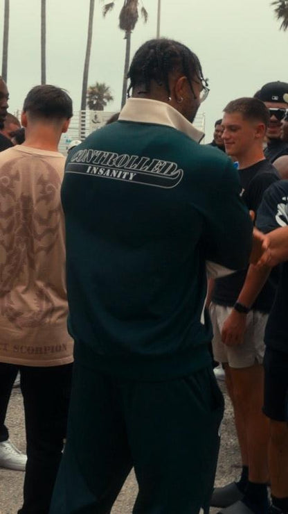 Forest Green Track Jacket