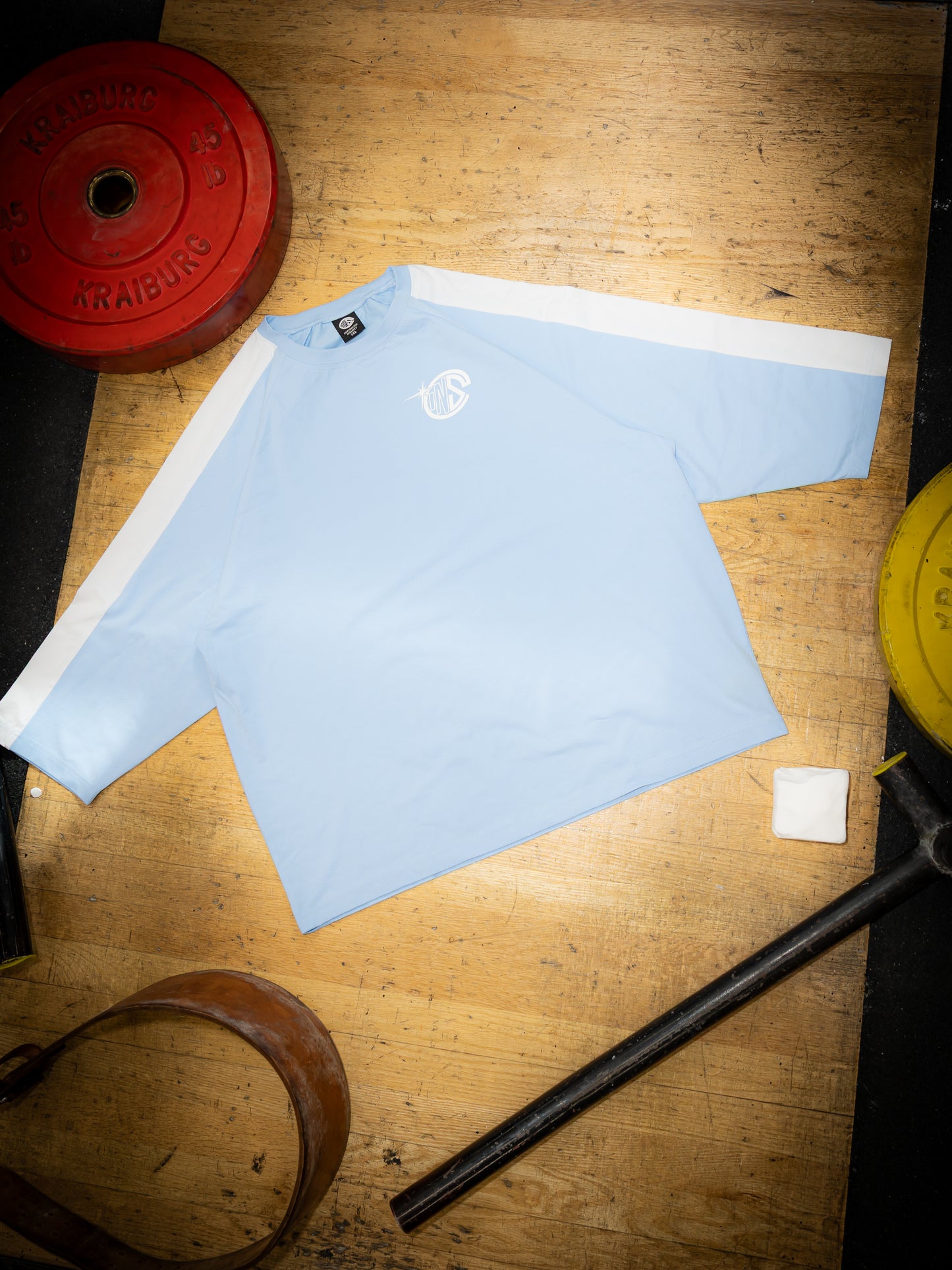 Raglan 3/4 Tee UNC Blue