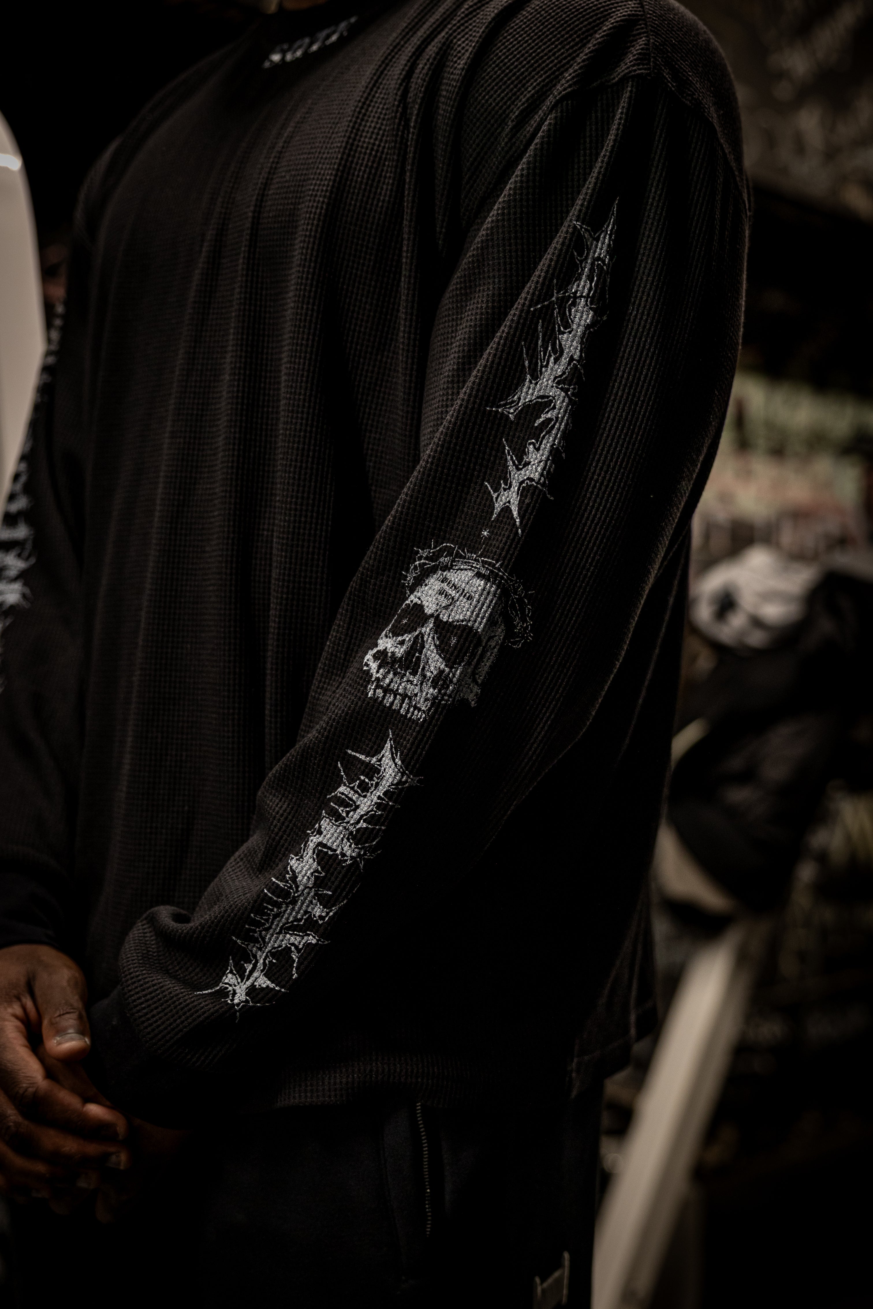 Black Thermal Long–Sleeves – Controlled Insanity