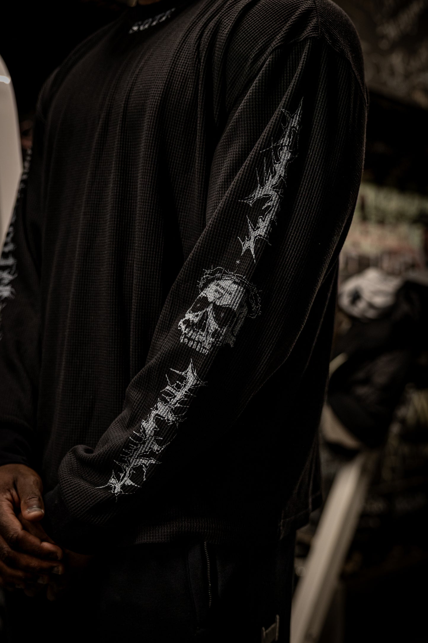 Black Thermal Long–Sleeves