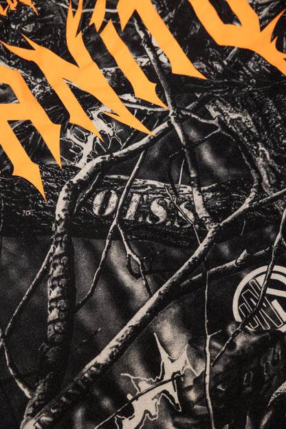 Orange Dark Aether Camo Tee