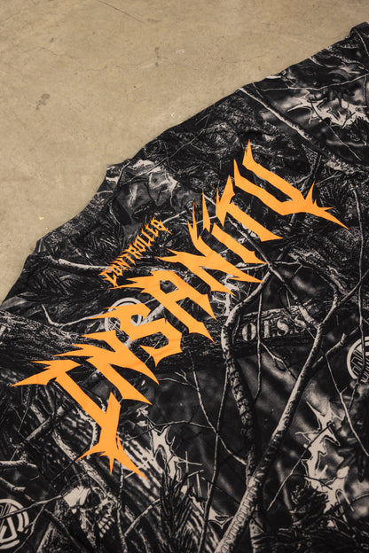 Orange Dark Aether Camo Tee