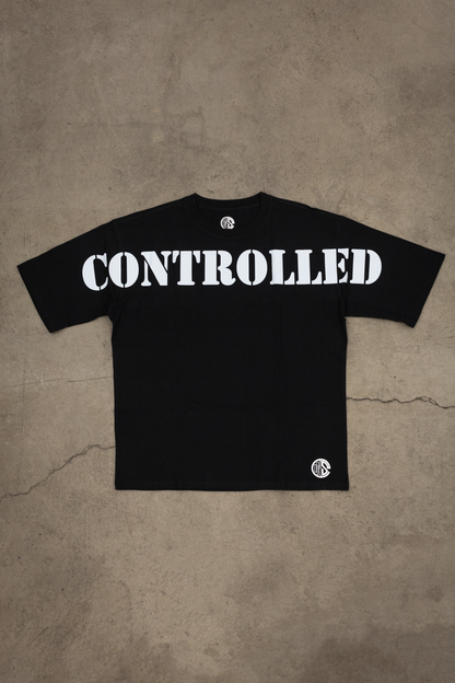 White on Black Lightweight Tee