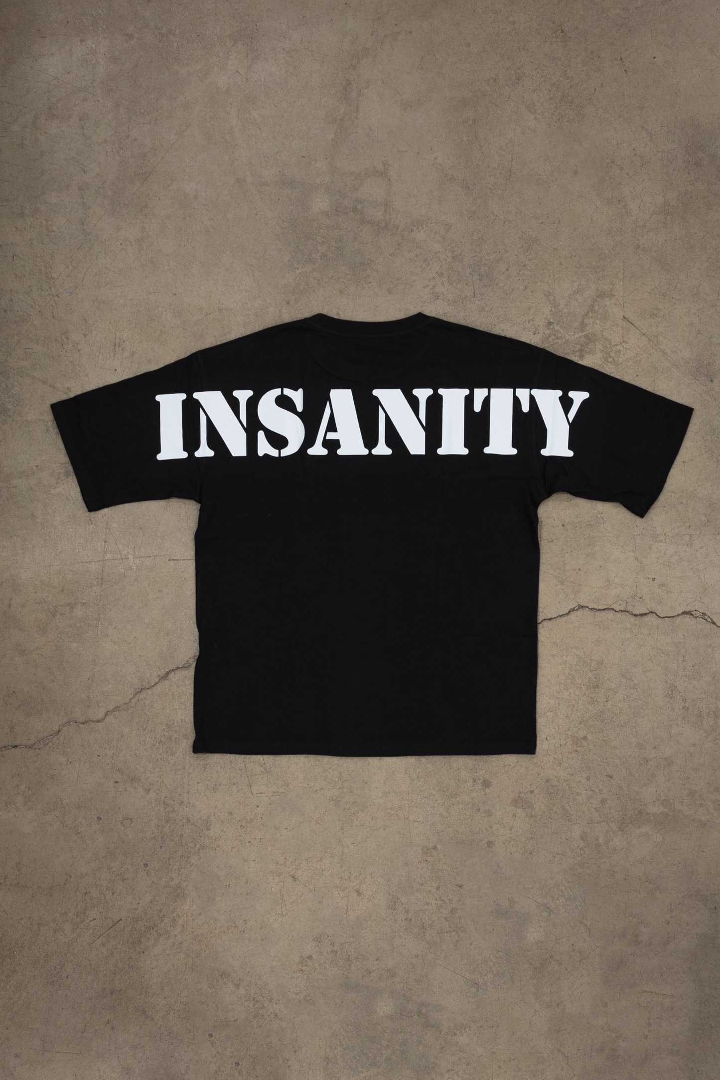 White on Black Lightweight Tee