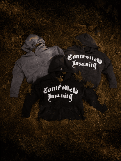 Mocha Brown Essential Zip Up