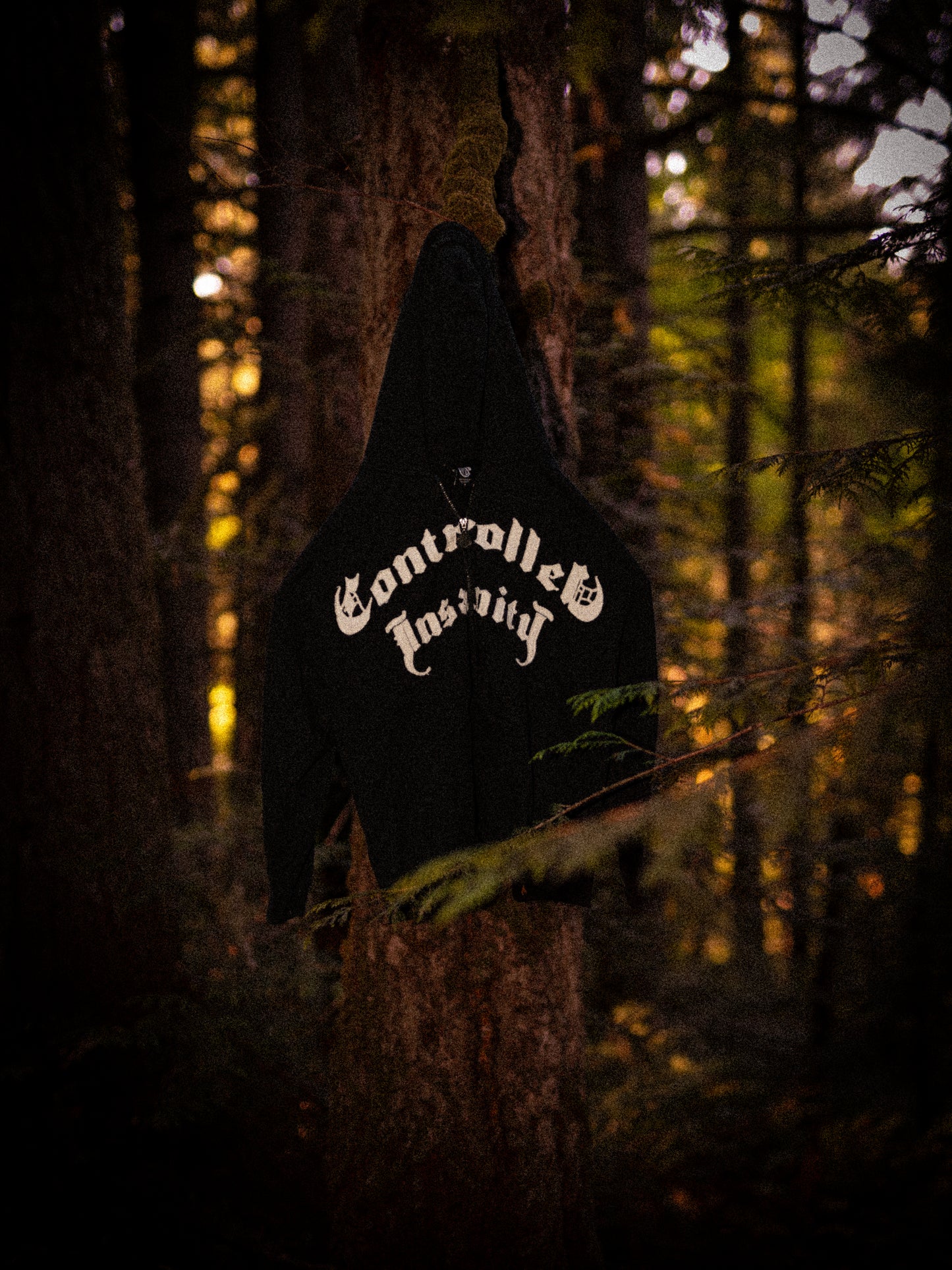 Midnight Black Essential Zip Ups