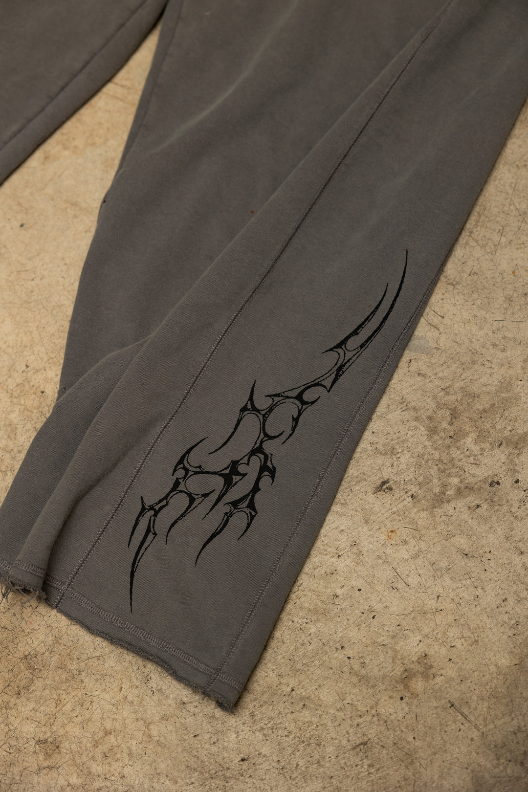 Cool Grey Heavyweight Sweatpants (Acid Washed)