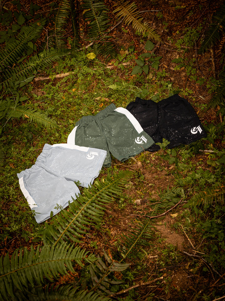 Prime Layer Forest Green Shorts