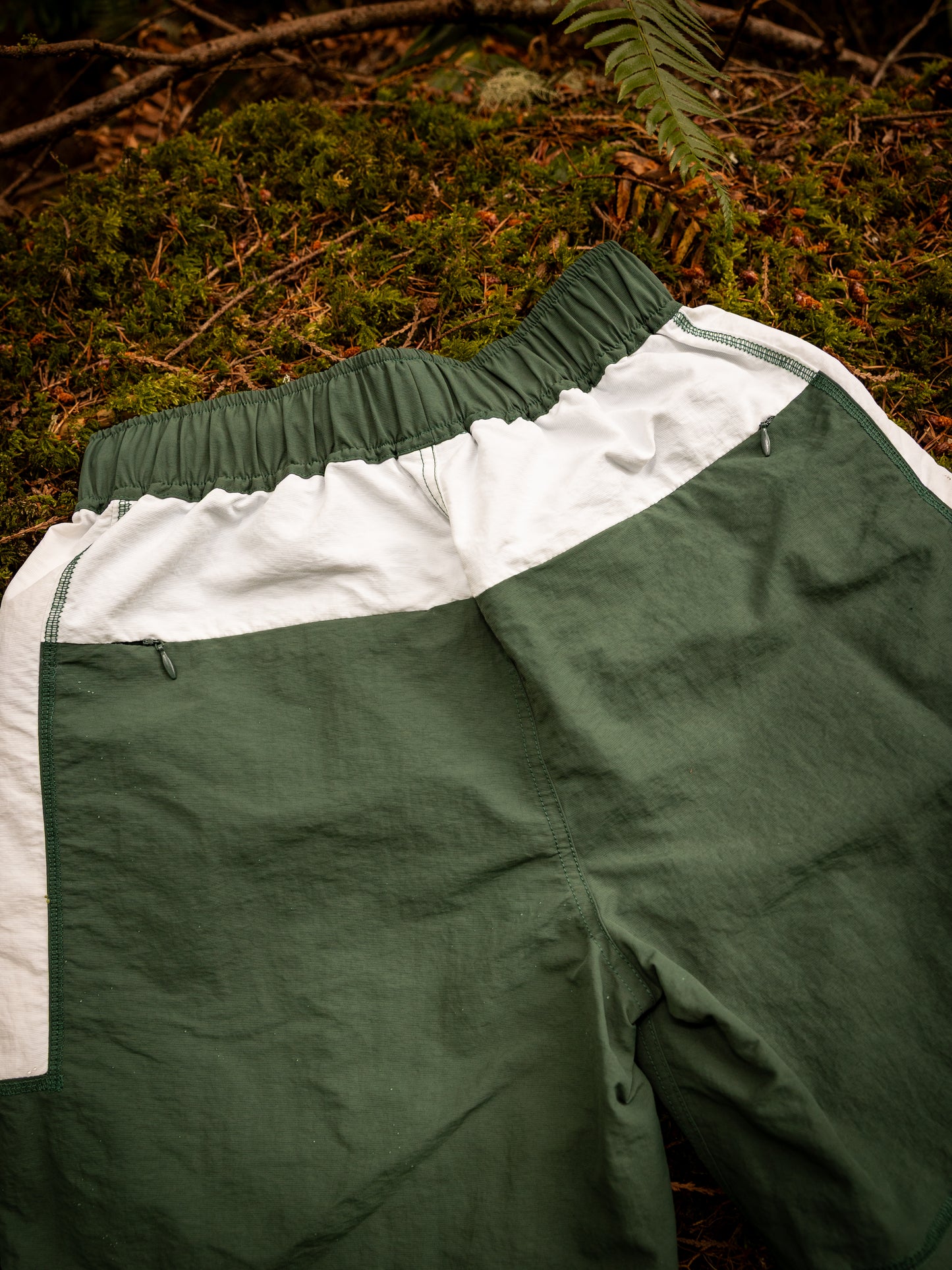 Prime Layer Forest Green Shorts