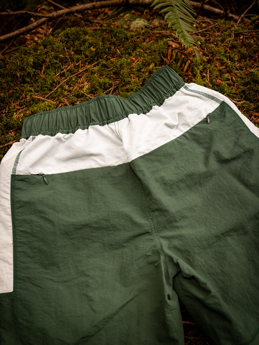 Prime Layer Forest Green Shorts