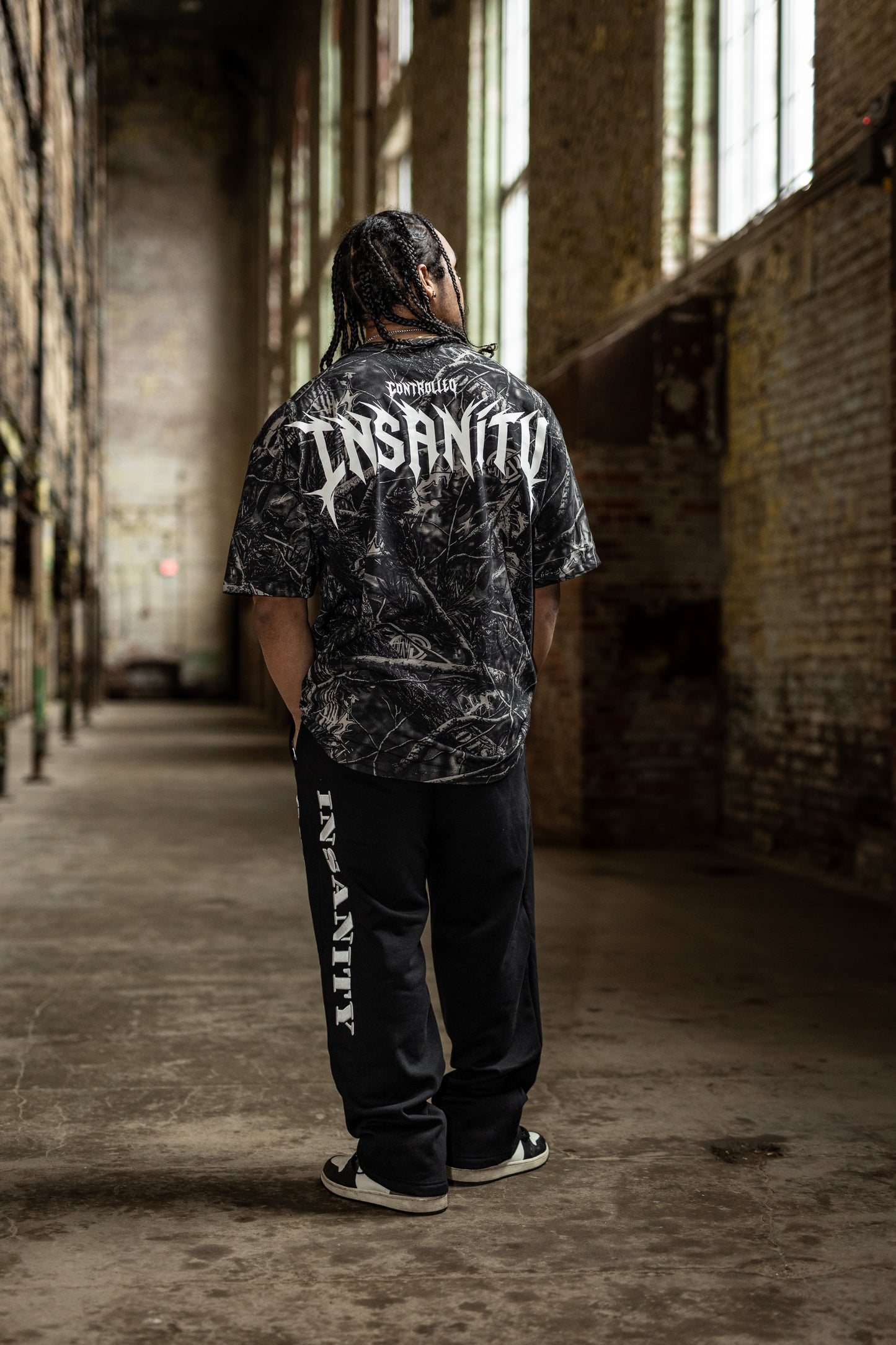 White Dark Aether Camo Tee