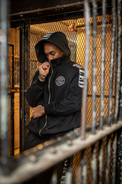 Whiteout Shadow Zip Up Hoodie