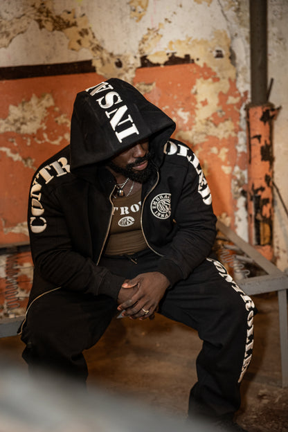 Whiteout Shadow Zip Up Hoodie