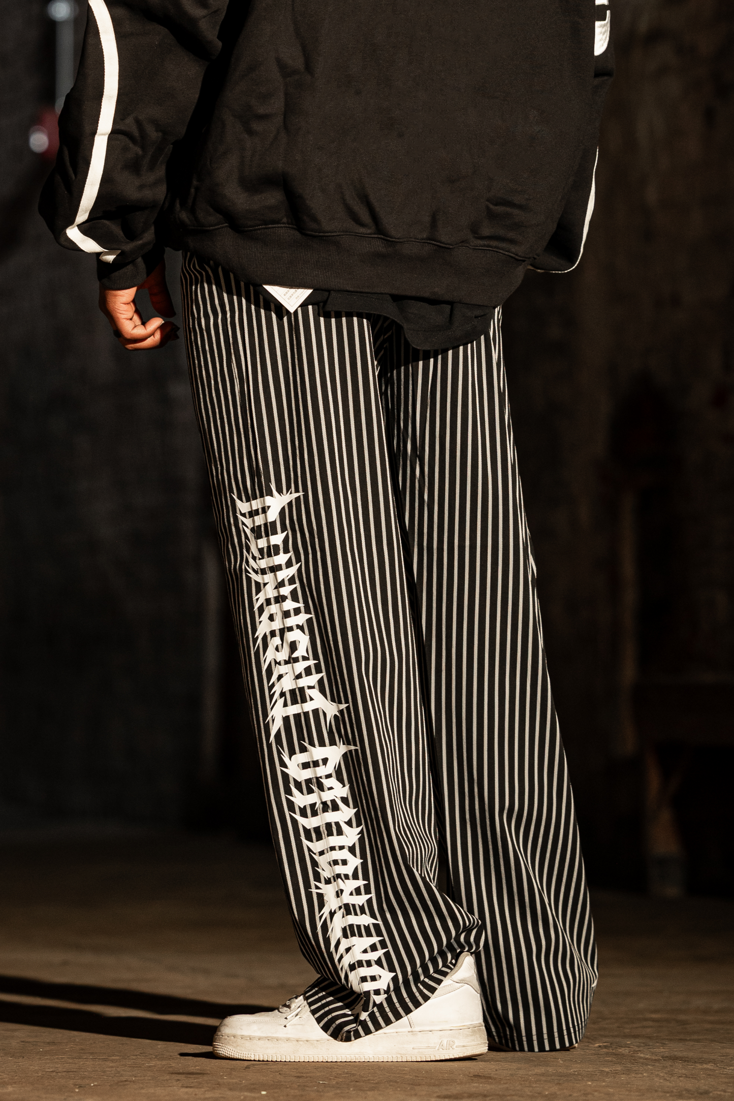 Pinstripe Sweats