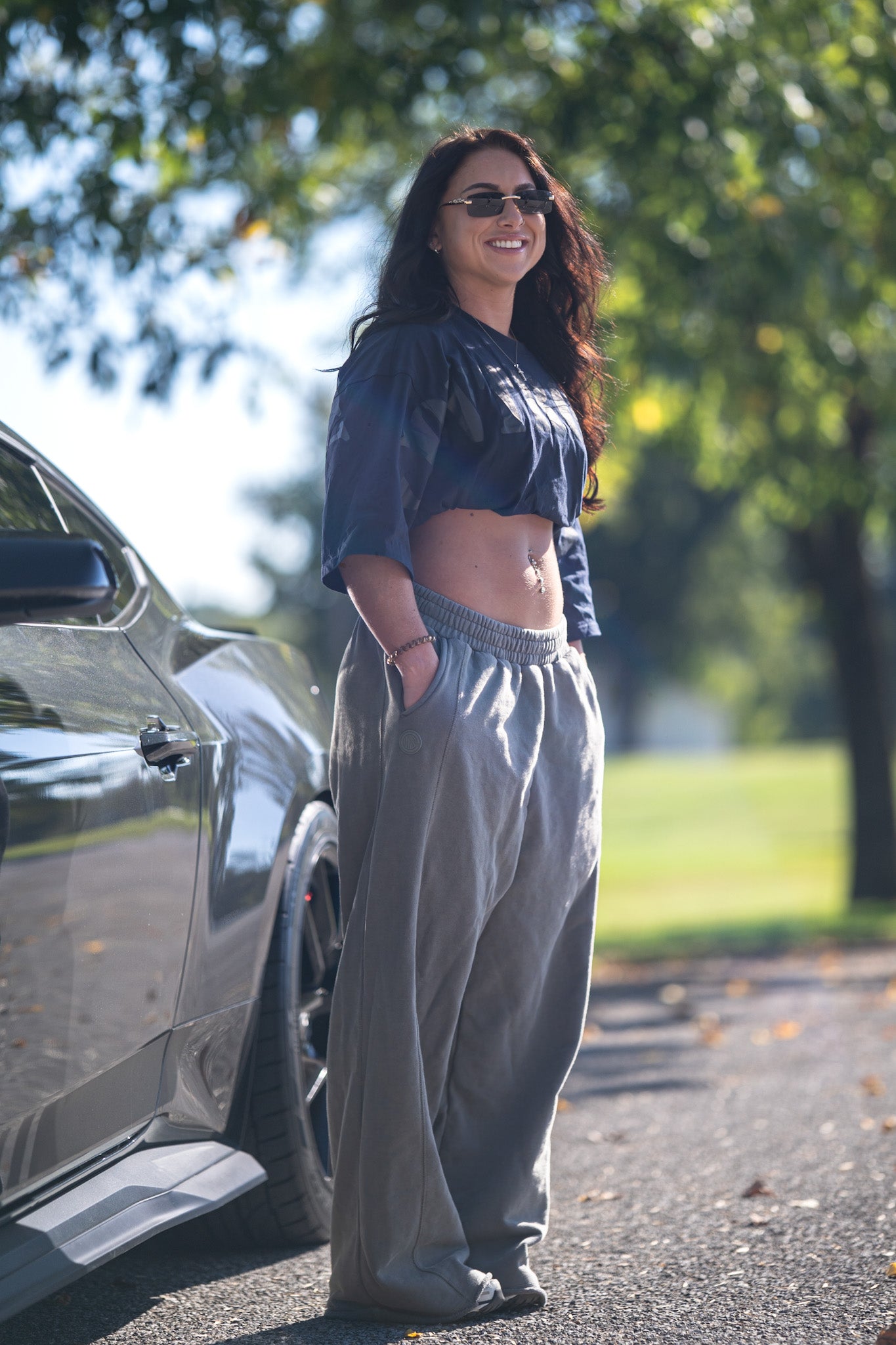 Navy Blue Lightweight Tee