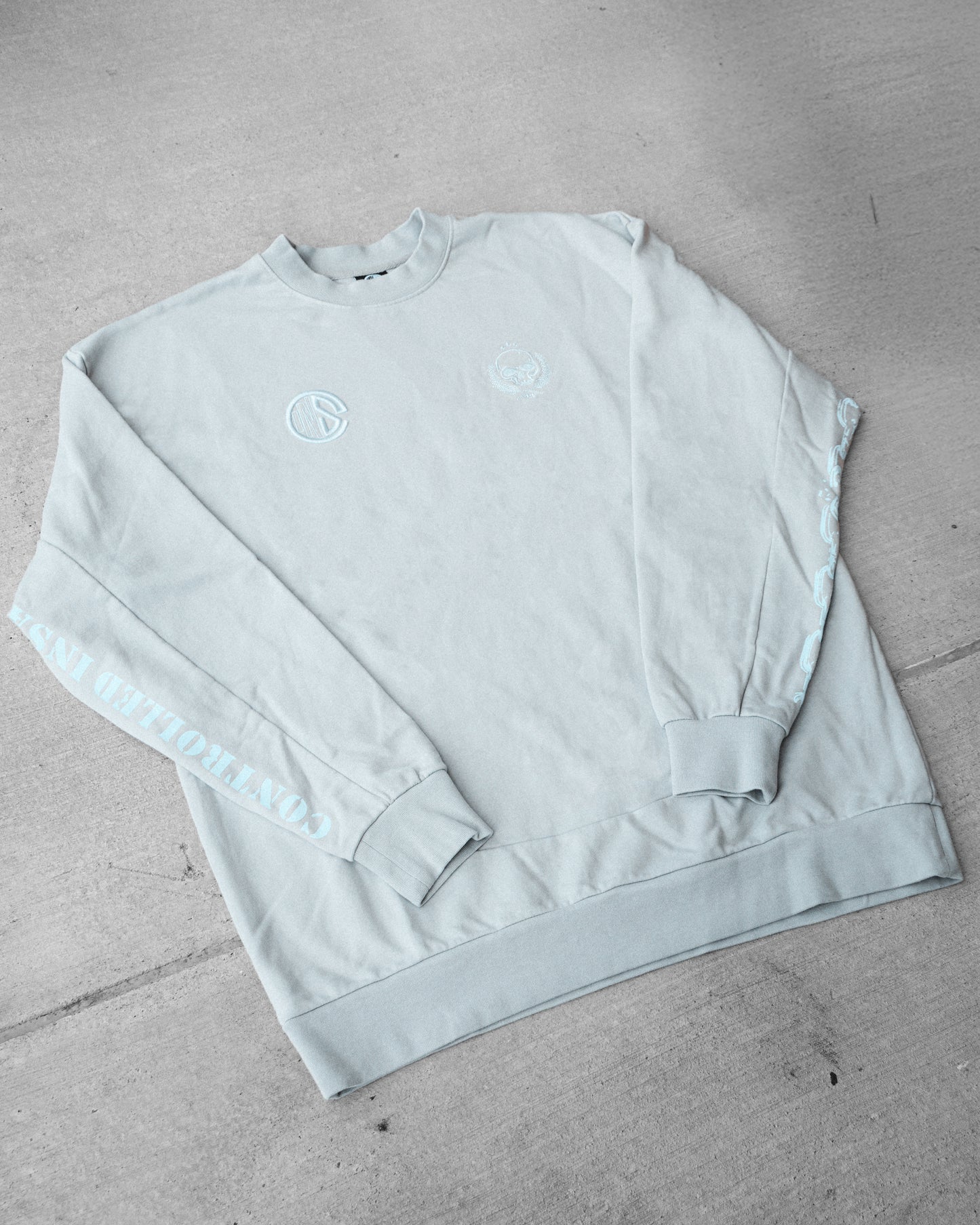 UNC Blue Forged in Failure Crewneck