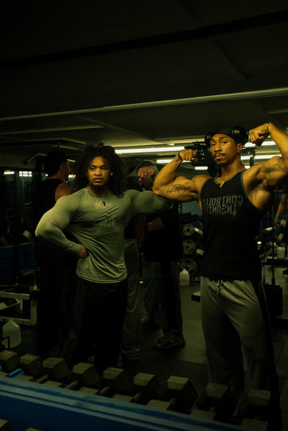 Carbon Black Iron Therapy Heavyweight Tank Top