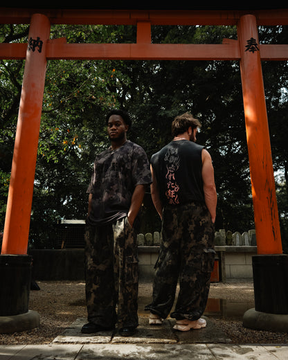 Camo Parachute Pants