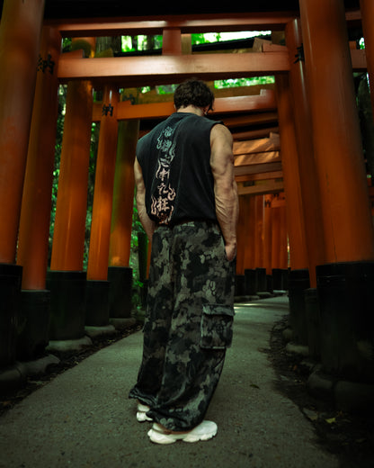 Camo Parachute Pants