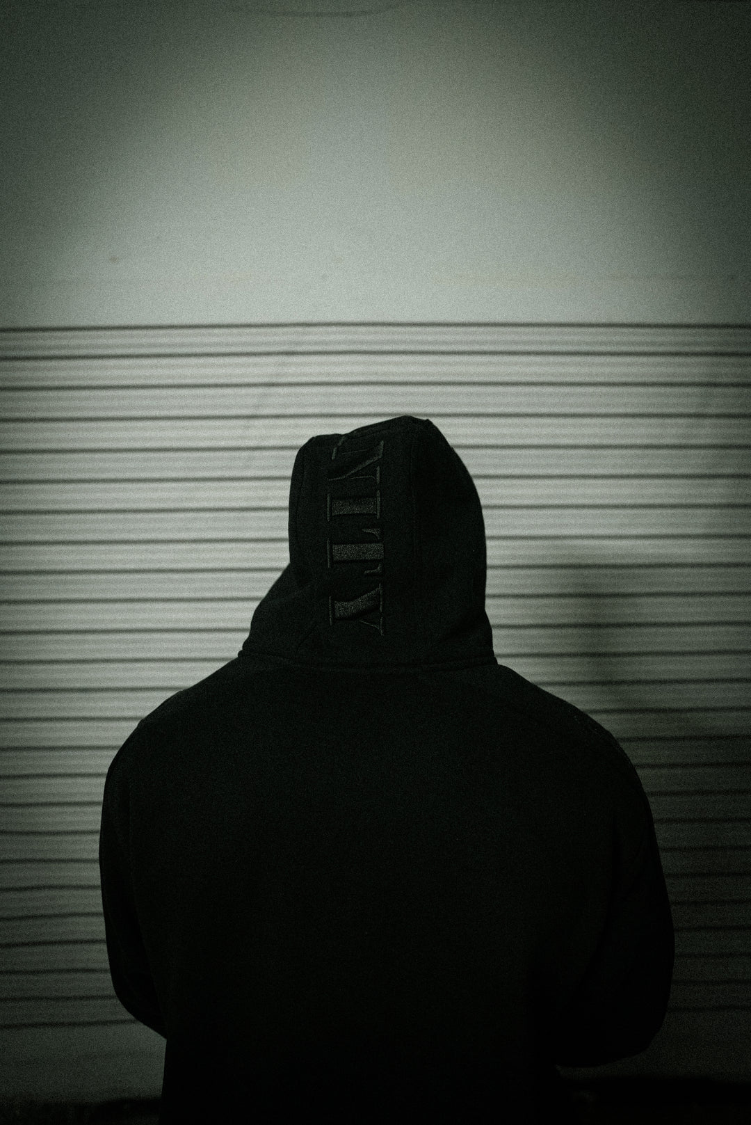 Blackout Shadow Zip Up Hoodie
