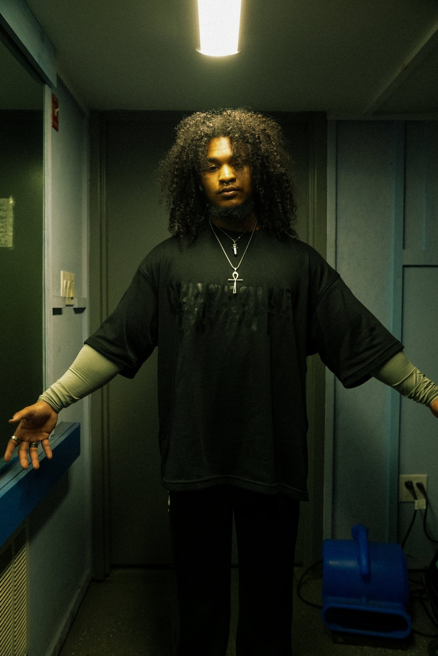 Black on Black Iron Therapy Pump Cover