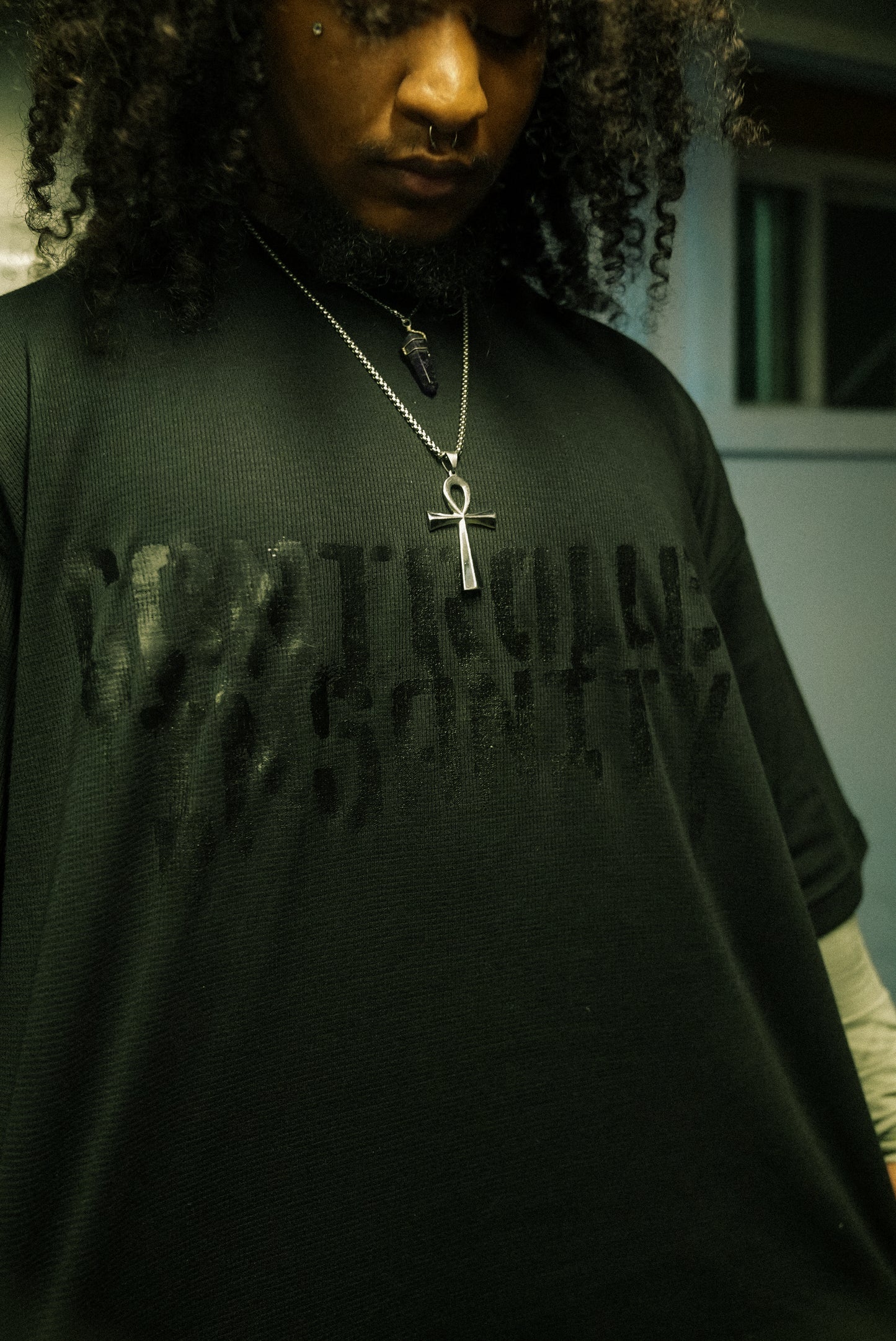 Black on Black Iron Therapy Pump Cover