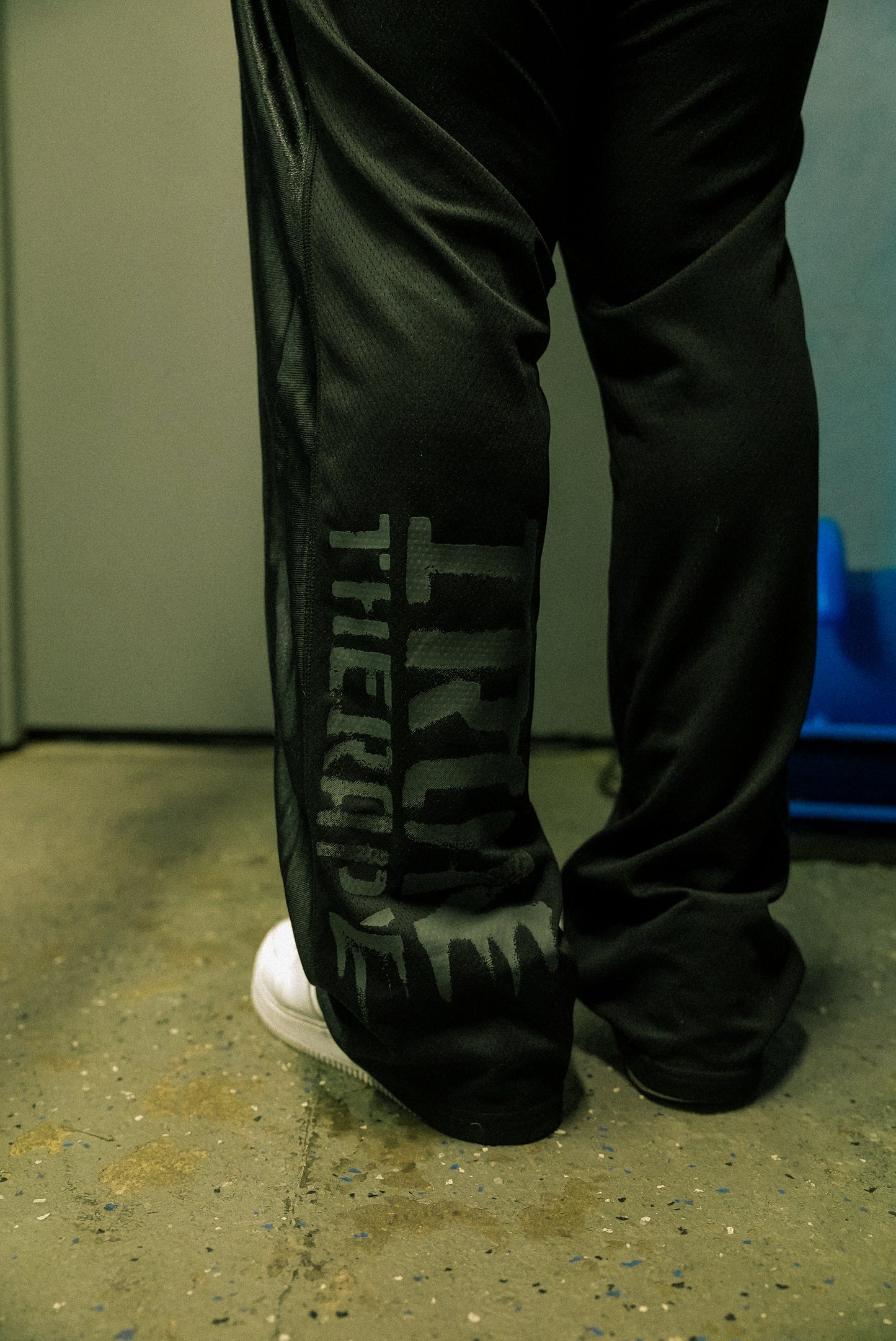 Onyx Black Iron Therapy Mesh Sweatpants