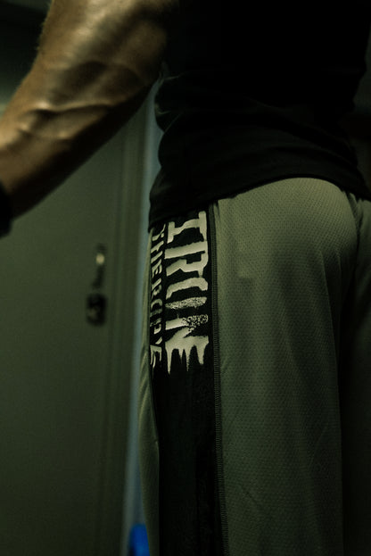 Gray Iron Therapy Mesh Sweatpants