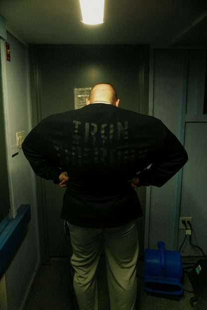 Onyx Black Iron Therapy Long-Sleeve Waffle Thermal