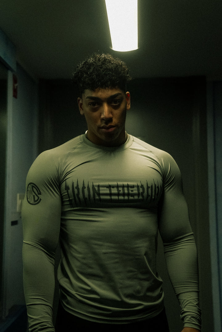 Iron Therapy Gunmetal Grey Long-Sleeve Compression