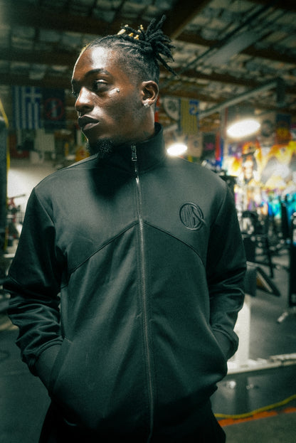 Onyx Black Track Jacket
