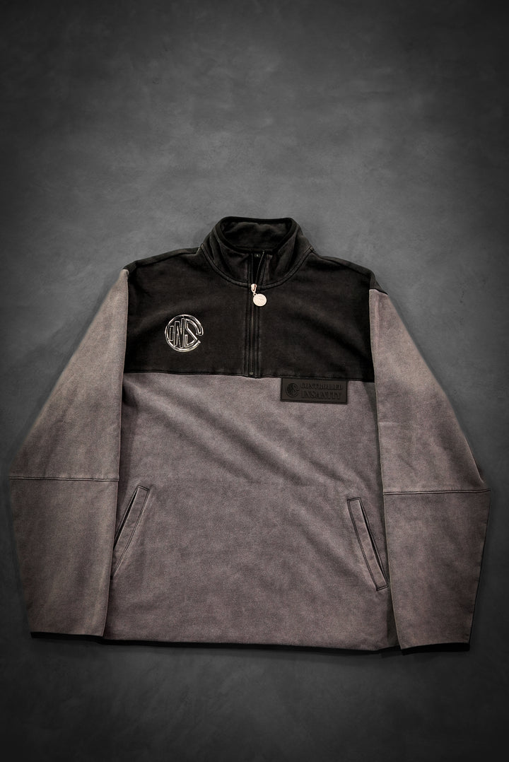 Suede Quarter-Zip