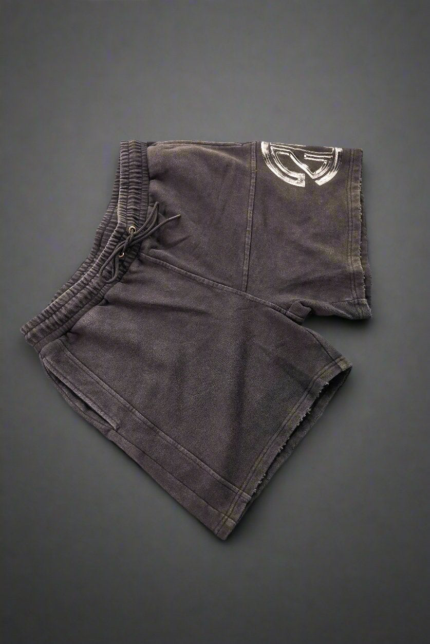 Stone Washed Shorts