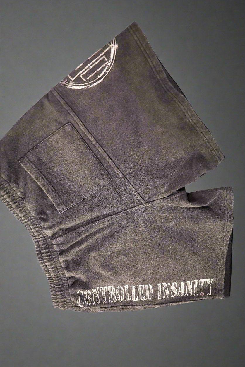 Blackout Stone Washed Shorts