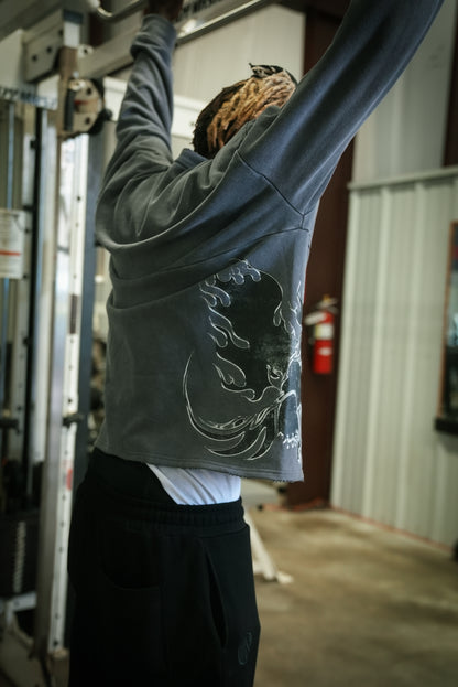 Stone Gray Phoenix Crewneck