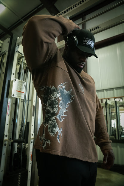 Earth Brown Phoenix Crewneck