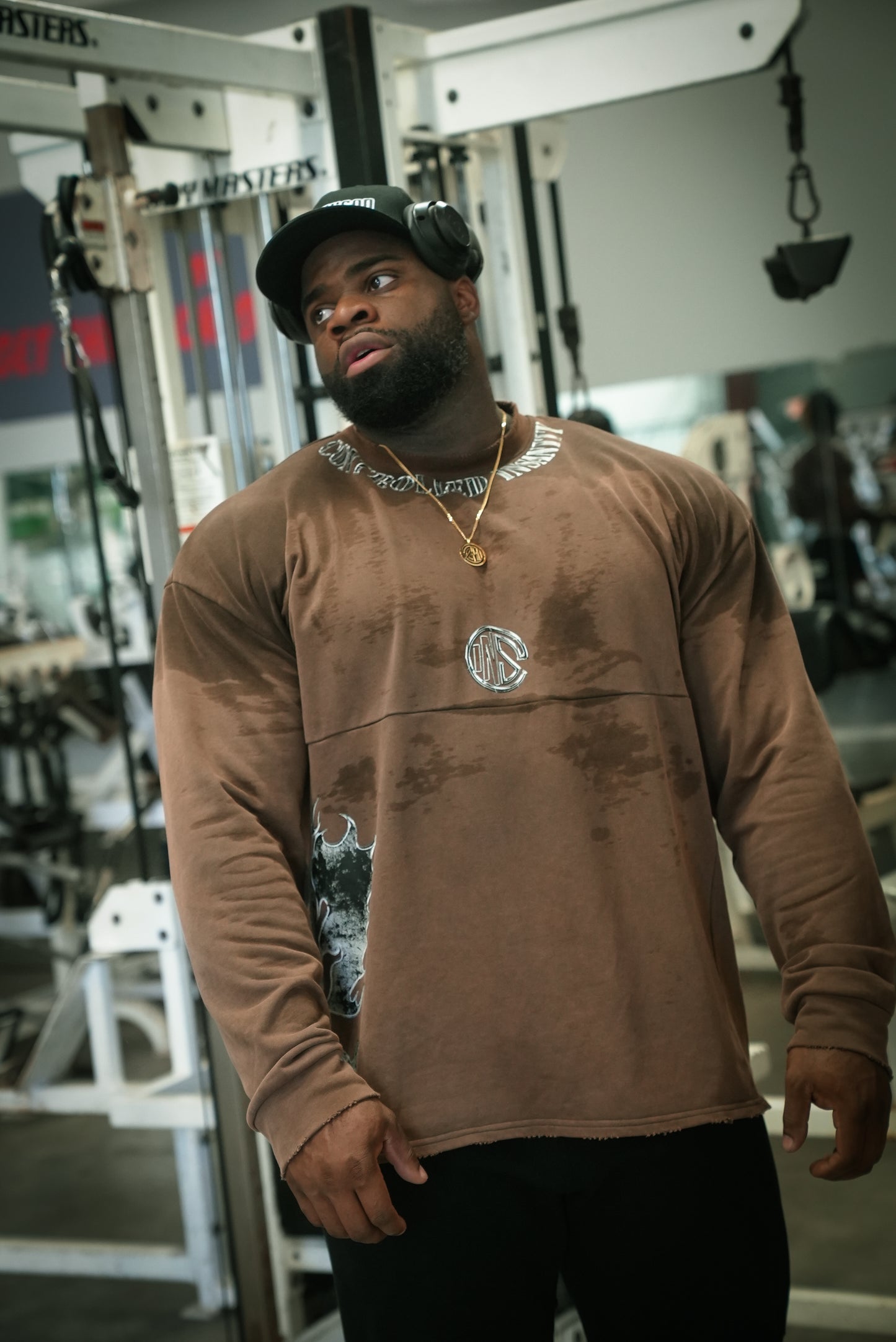 Earth Brown Phoenix Crewneck