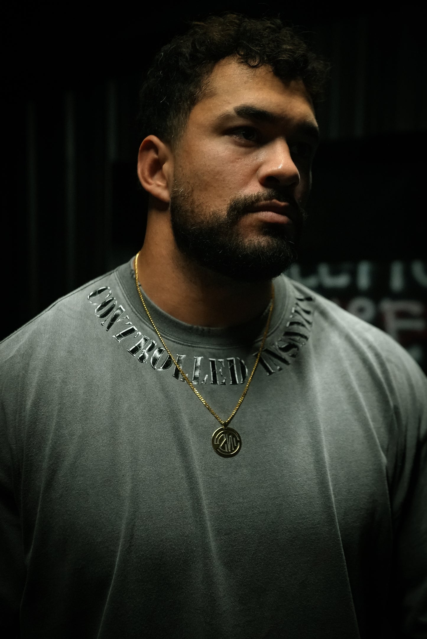 Gunmetal Gray Distressed Tee