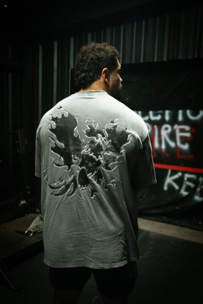 Gunmetal Gray Distressed Tee