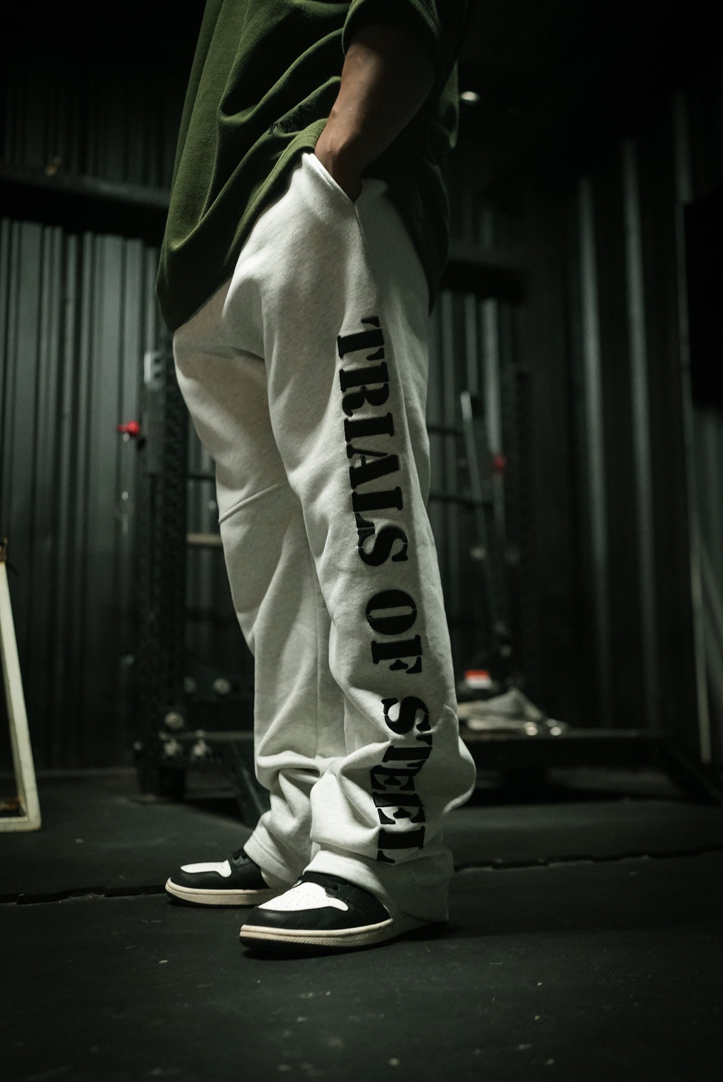 Silver Gray Trials of Steel Sweatpant